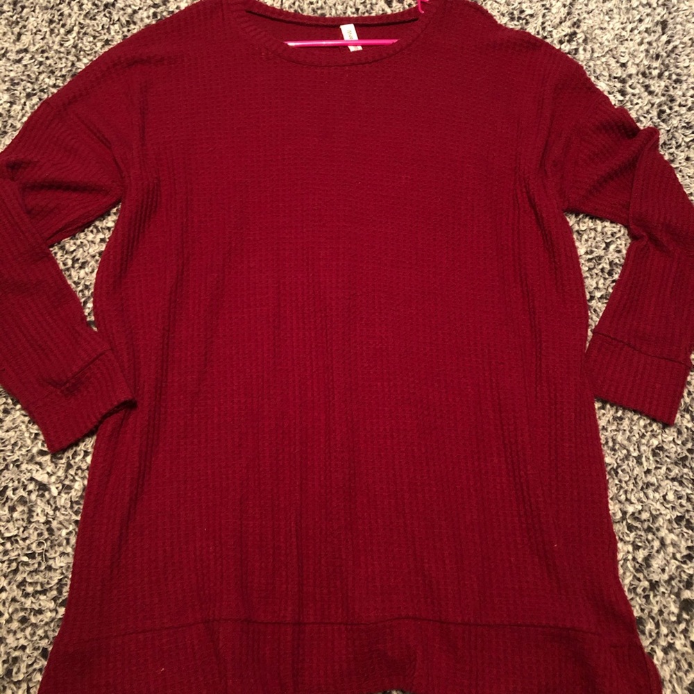 ❤️❤️❤️SOLD ❤️❤️❤️Waffle Net Sweater